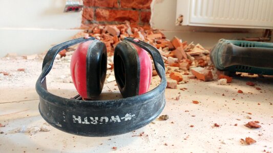 Debris summer holidays renovation