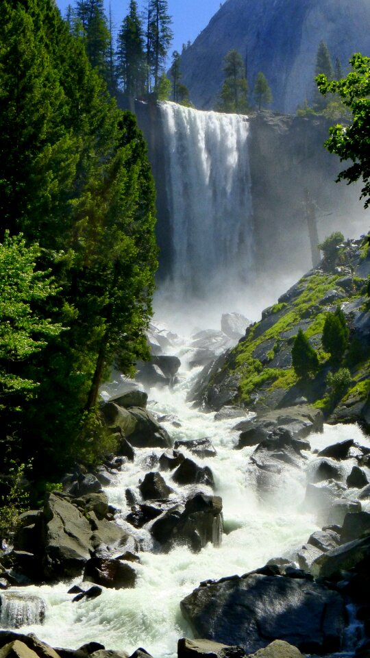 Nature yosemite wet
