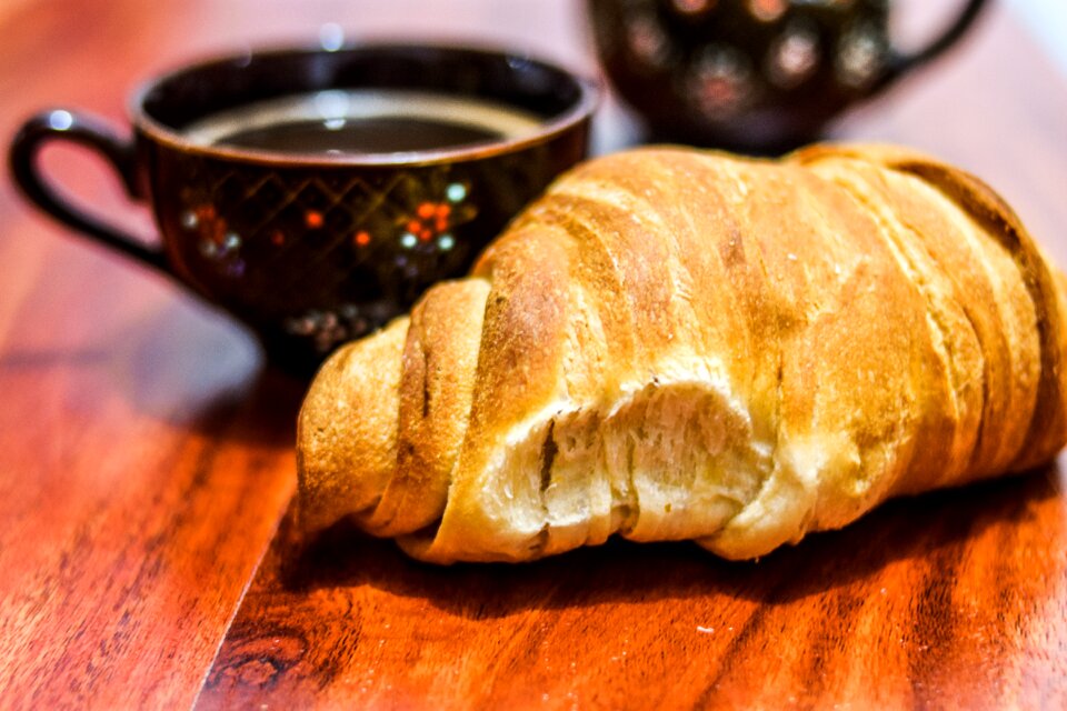 Caffeine table breakfast