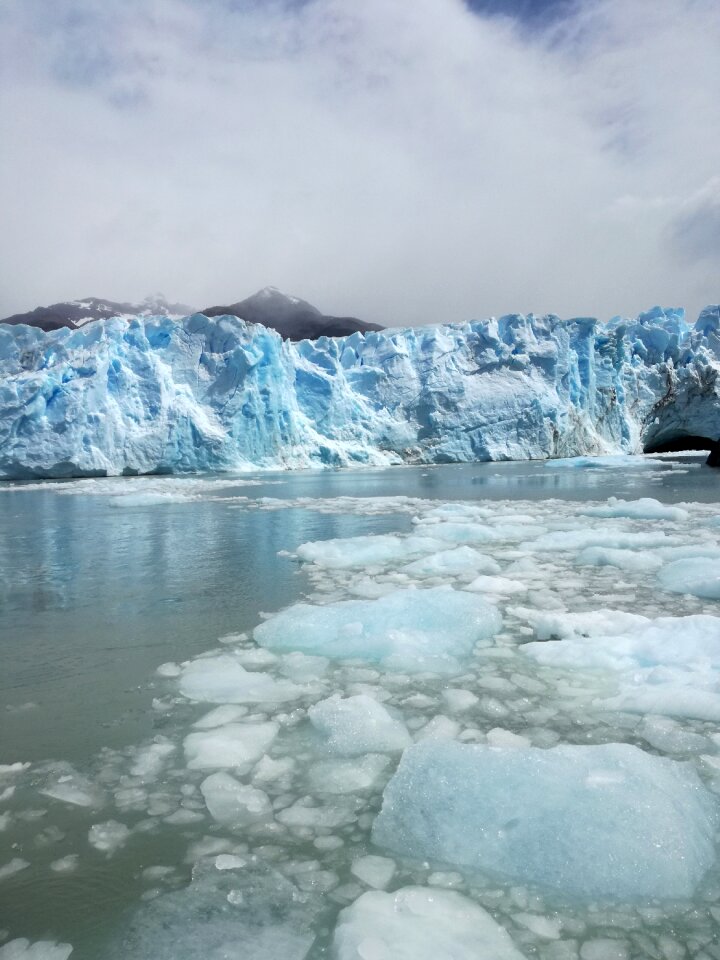 Nature ice landscape