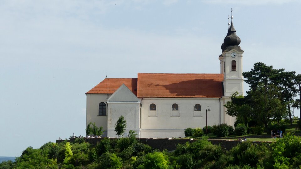 Architectural church tower monastery photo
