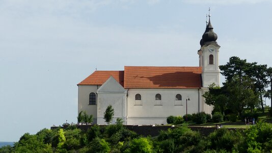 Architectural church tower monastery photo