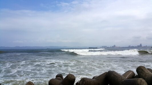Sea sky beach