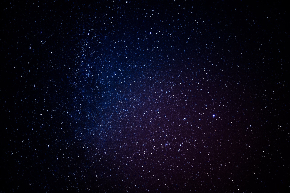 Starry sky space galaxies