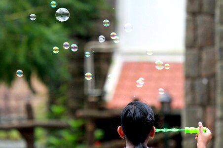 Bubble carefree green