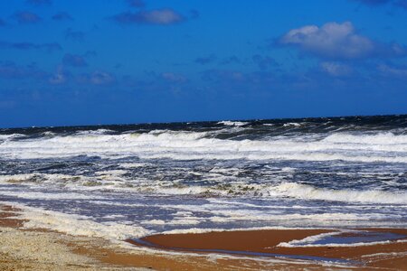 Water coast sky