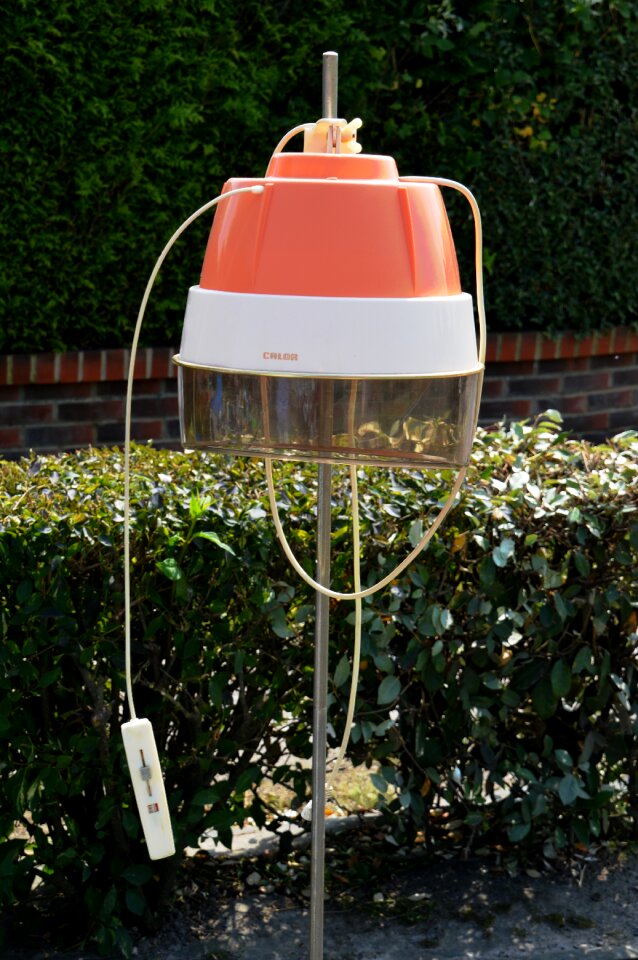 Device drying helmet helmet hairdresser