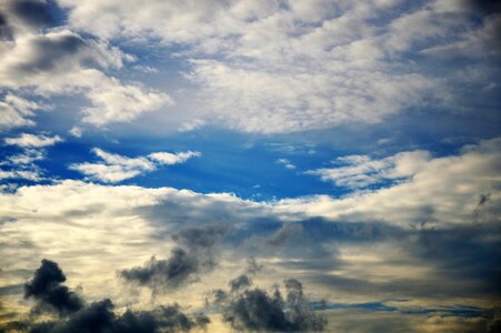 Heaven blue weather