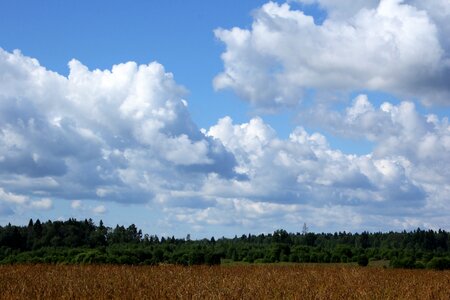 Sky clouds landscape photo
