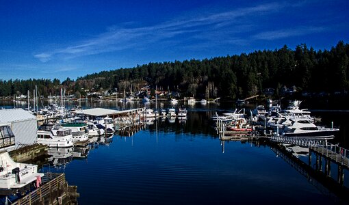 Water puget sound boats photo