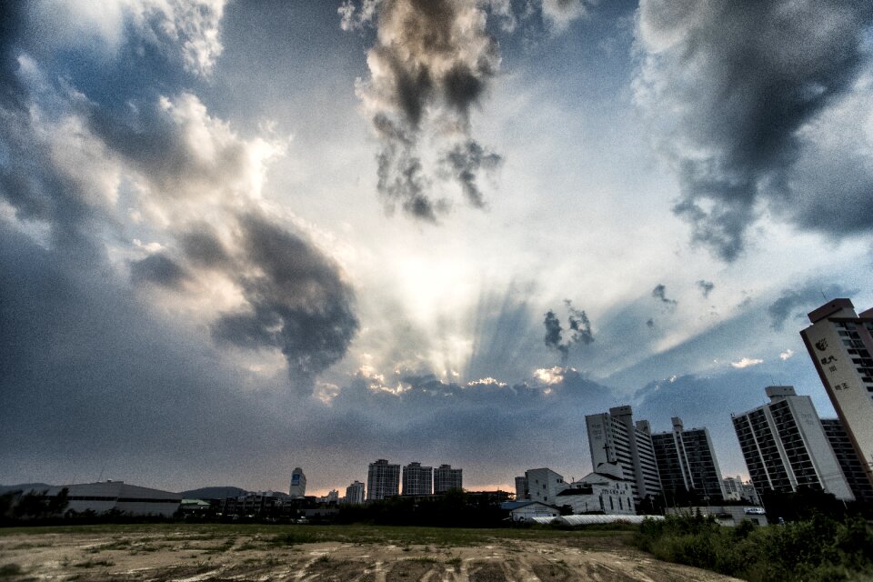Nature sunshine sunset