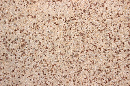 Pebble masonry surface