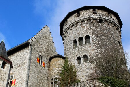 Middle ages tower fortresses photo