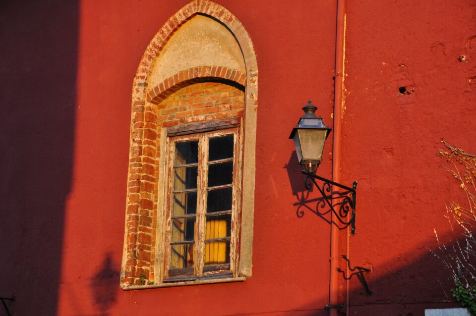 Architecture inside sunny