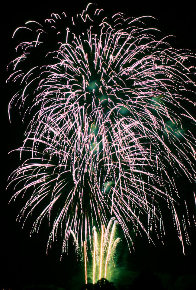 Light colorful the festival