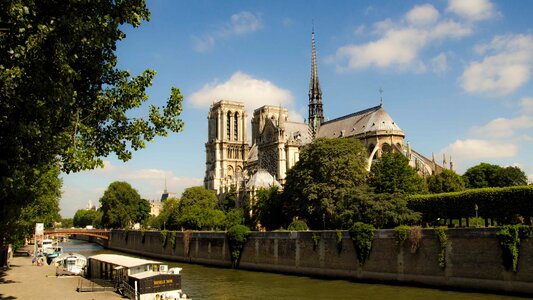 France paris notre dame photo