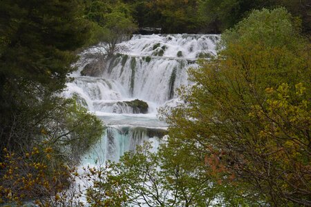 Waterfall landscape nature photo