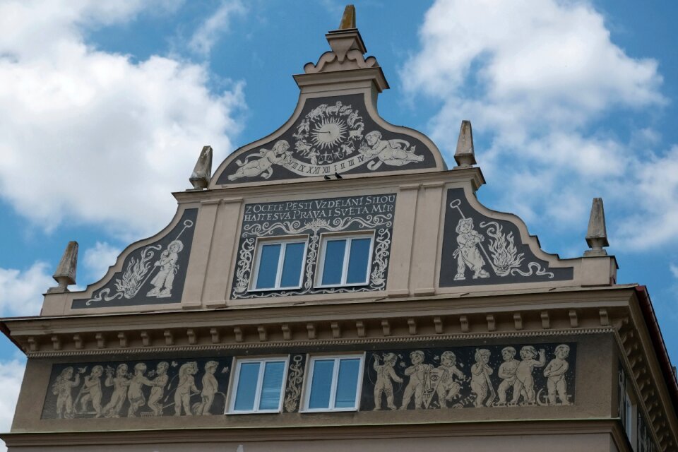 Facade historical architecture
