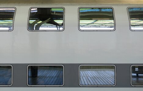 Train station windows