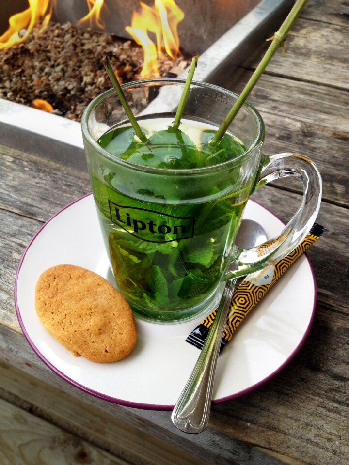 Drink healthy leaves