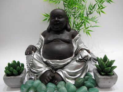 Zen statue buddhist