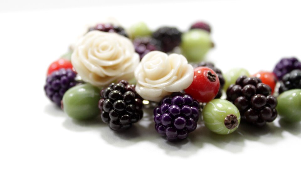 Gooseberry roses summer