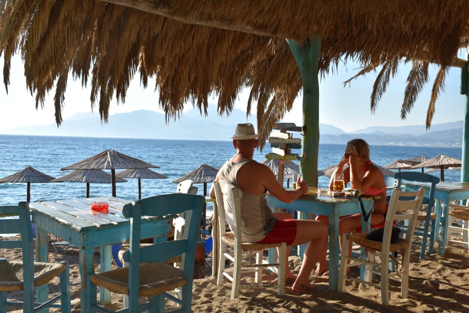 Summer vacations dining tables