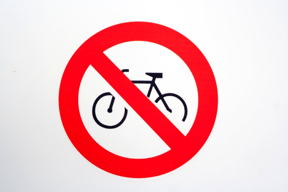 Wheel bike prohibits
