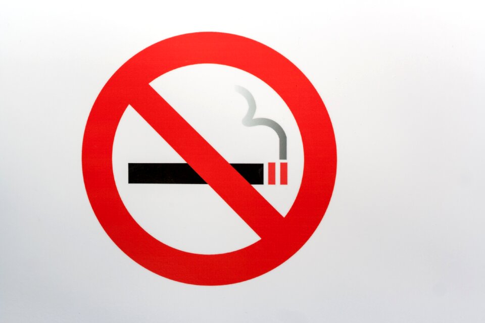 Cigarette smoking prohibits