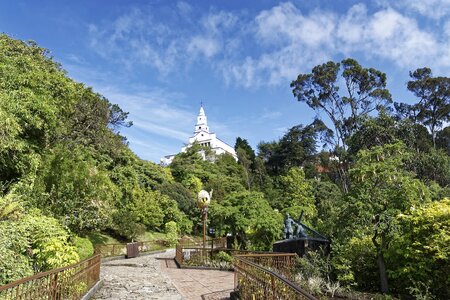 Travel church landscape photo