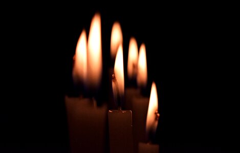 Light candle wax photo