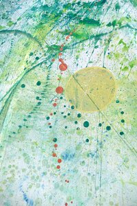 Paint splash textile