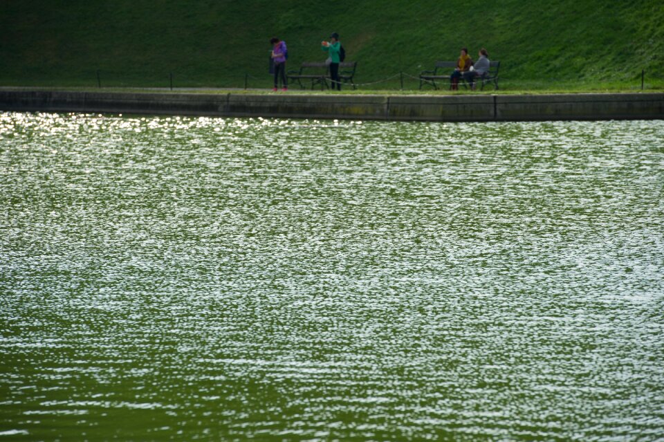 Reflection water lake