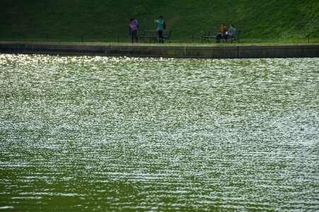 Reflection water lake