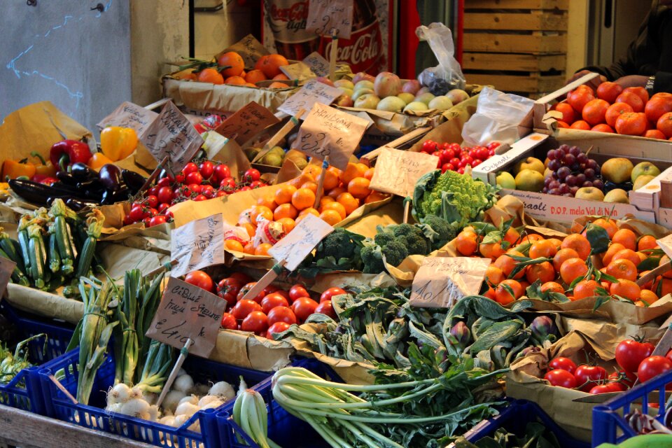 Healthy fresh colorful