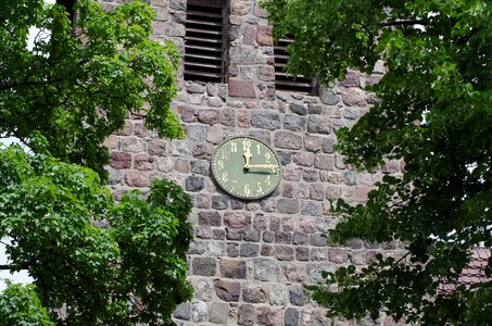Building clock tower pointer