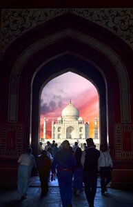 Agra famous monument photo