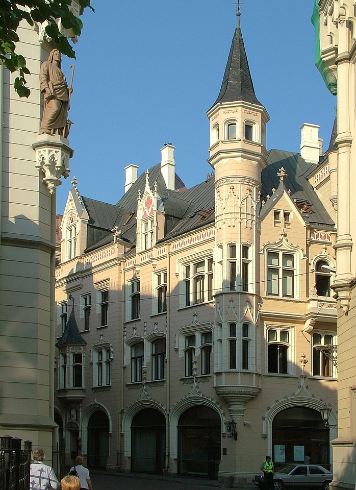 Latvia riga building