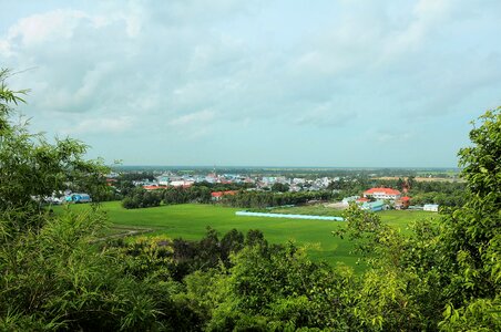 The garden neck rice photo