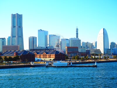 Yokohama i love the bridge minato mirai photo