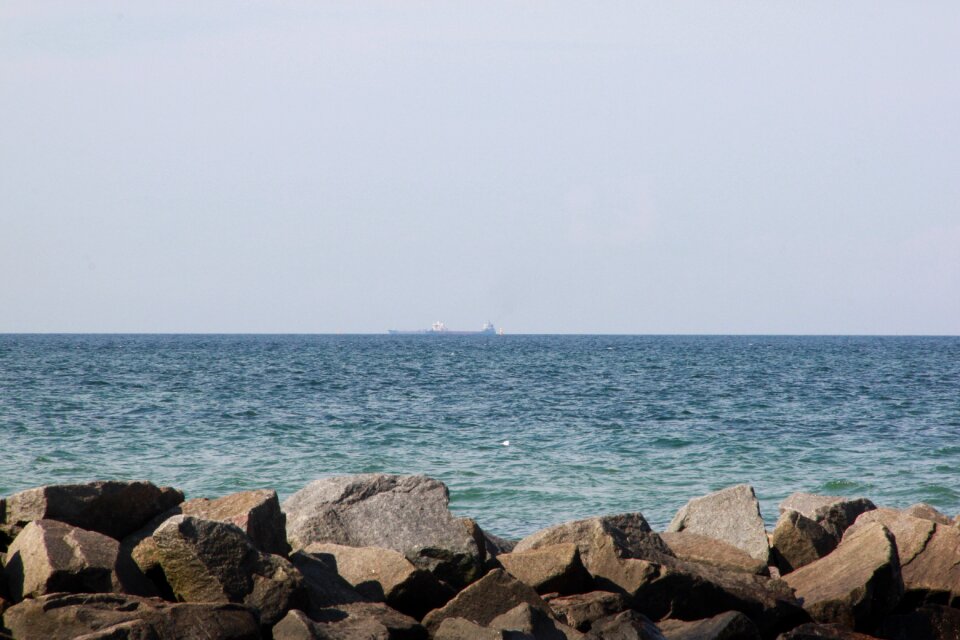 Ocean rock bank