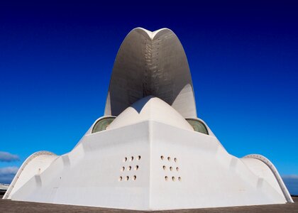 Structure white futuristic