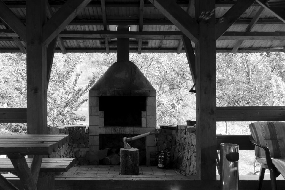 Summer eat barbecue