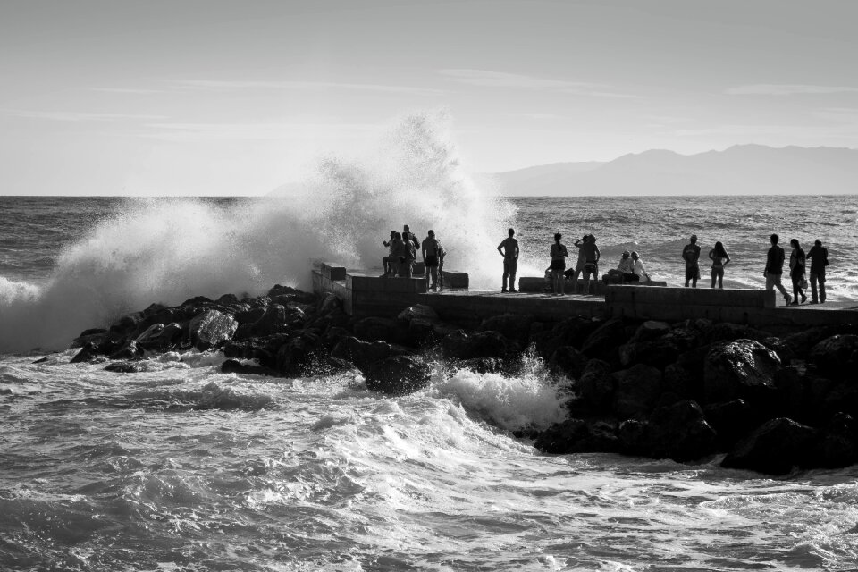 Summer costa waves