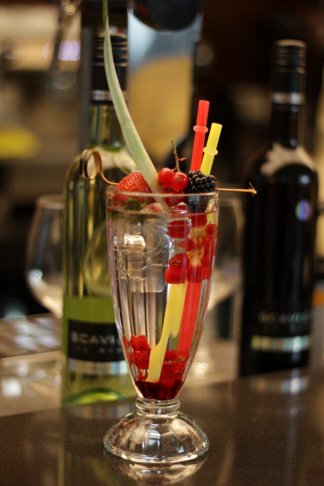 Shirley temple mocktail
