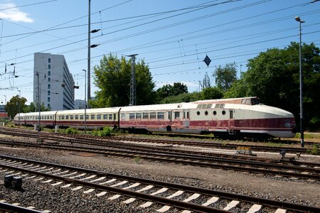 Train berlin track photo