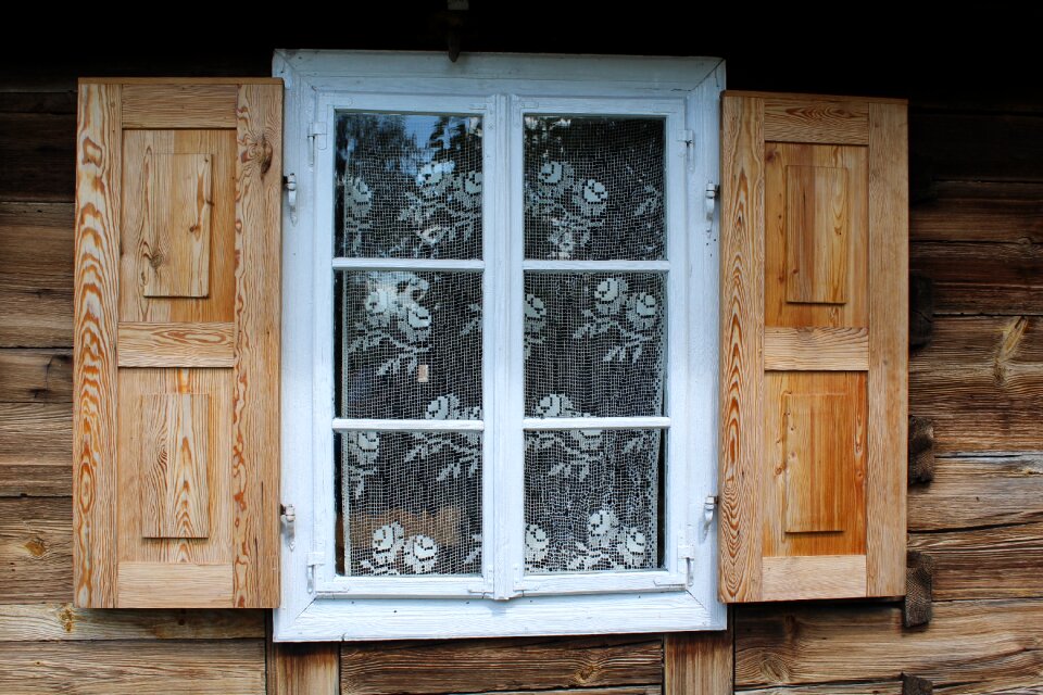 Wall shutters building