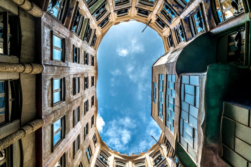 Barcelona gaudi building