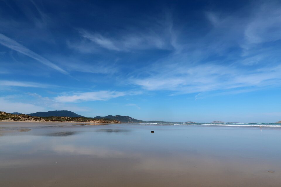 Sea mountain and sea australia photo