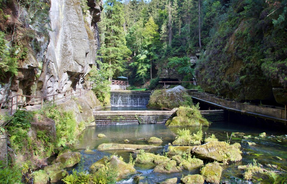 Defile river kamenice